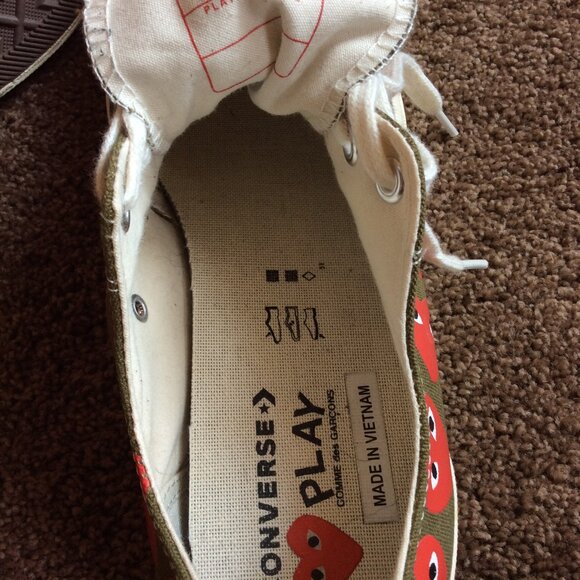 Men's Converse All Star Play Heart, Size 11, New condition Tennis Shoes - Picture 3 of 11